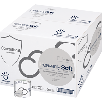 Heavenly Soft 1 Ply Pure Cellulose Toilet Paper