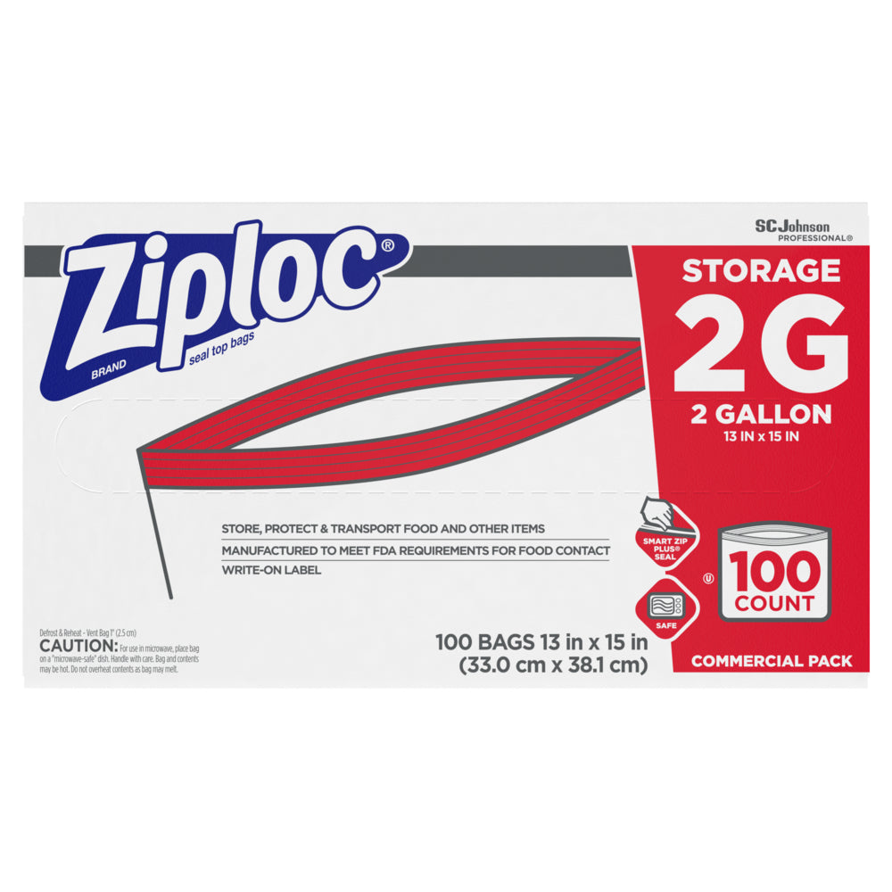 Ziploc Storage 2 Gallon Bags