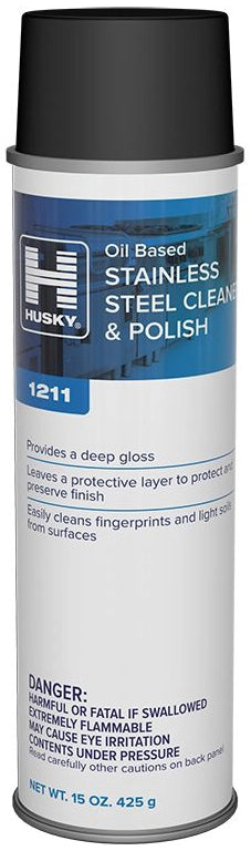 Stainless Steel Cleaner & Polish (Oil-Based) 12/15oz