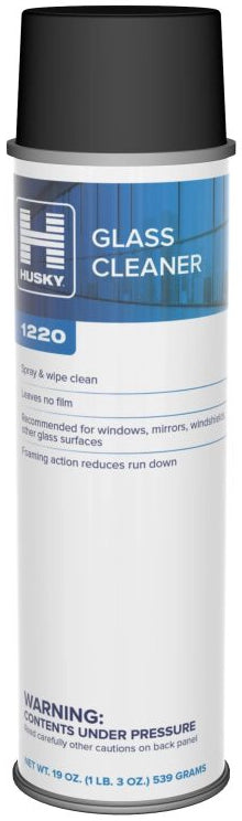 Husky Glass Cleaner Aerosol- 12/cs