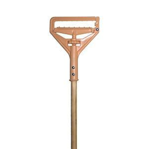 Janitor Plastic Swing Away Wood Handle 60"