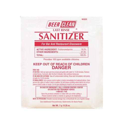 Beer Clean Sanitizer Pouch