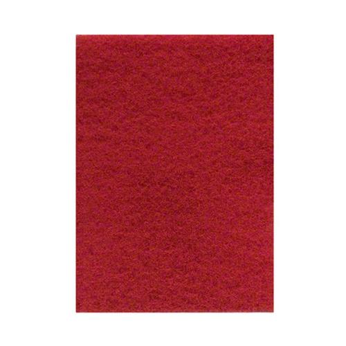 14" x 20" Red Buffing Floor Pad