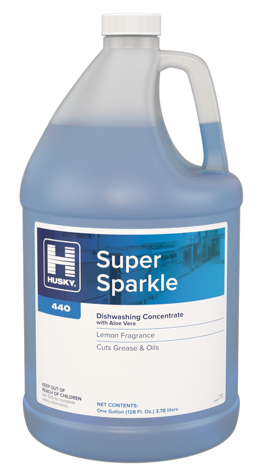 Super Sparkle Husky 440 Dish Soap - 4/Gal