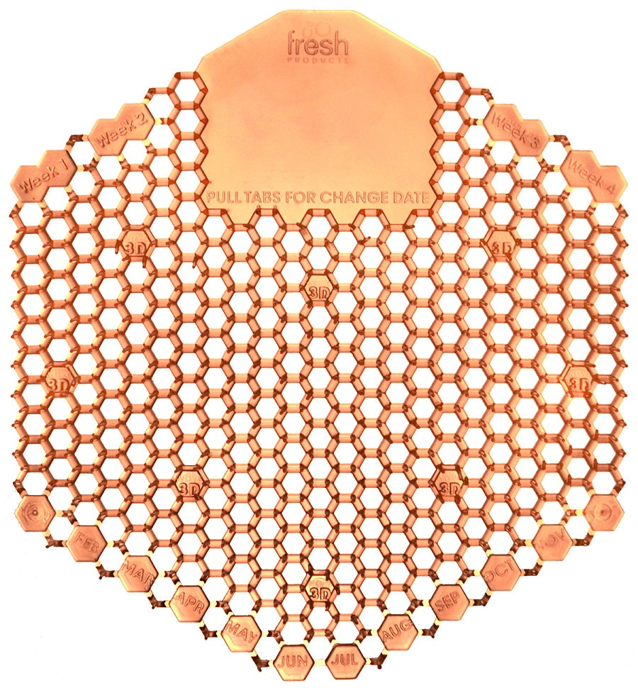 Fresh Products Wave 3D Urinal Screen Orange Mango Scent 10 / bx