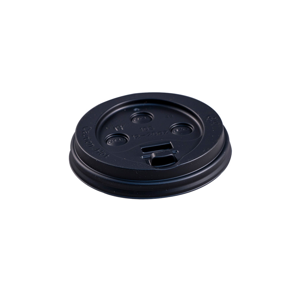 10oz-20oz Hot Cup Lid Black