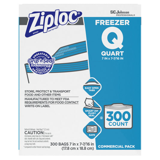 Ziplock Freezer Quart Bag