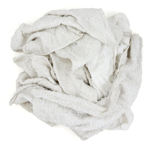 White Terry Towel Rags