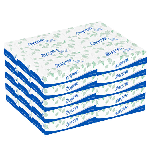 Surpas Facial Tissue - 30/Case
