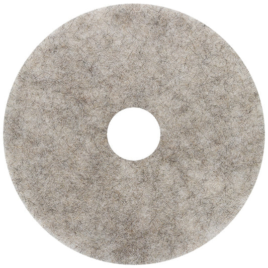 ACS Type 35 Floor Pad Natural Hair Blend Medium 17" 5 / cs