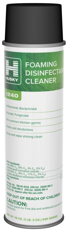 Husky Foaming Disinfectant Cleaner 12/19oz