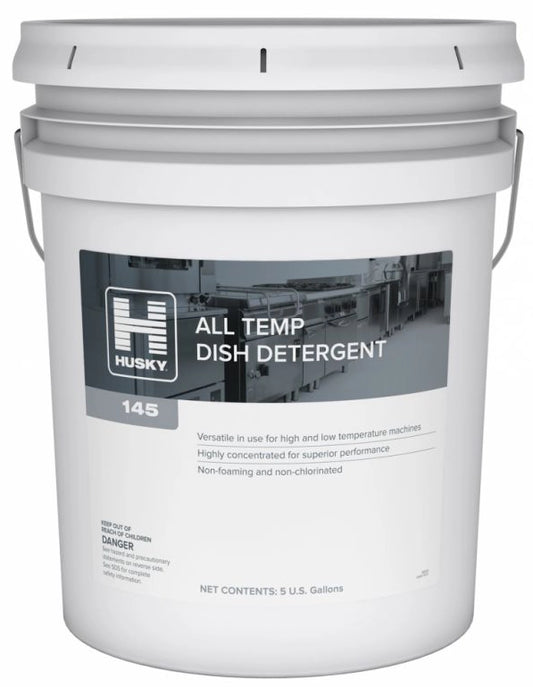 Husky 145 All Temp Dish Detergent 5 Gal Pail