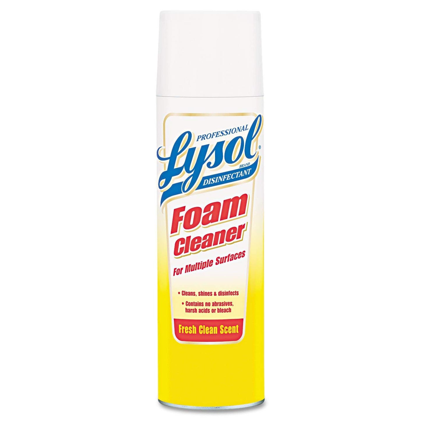 Lysol Disinfectant Aerosol Foam Cleaner 24 Oz Fresh Clean Scent