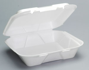 Large 1 Compartment To-Go Tray
