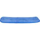 18" Microfiber Blue Wet Mop Pad