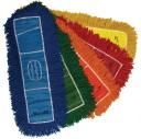 Dust mop head- blue 24"